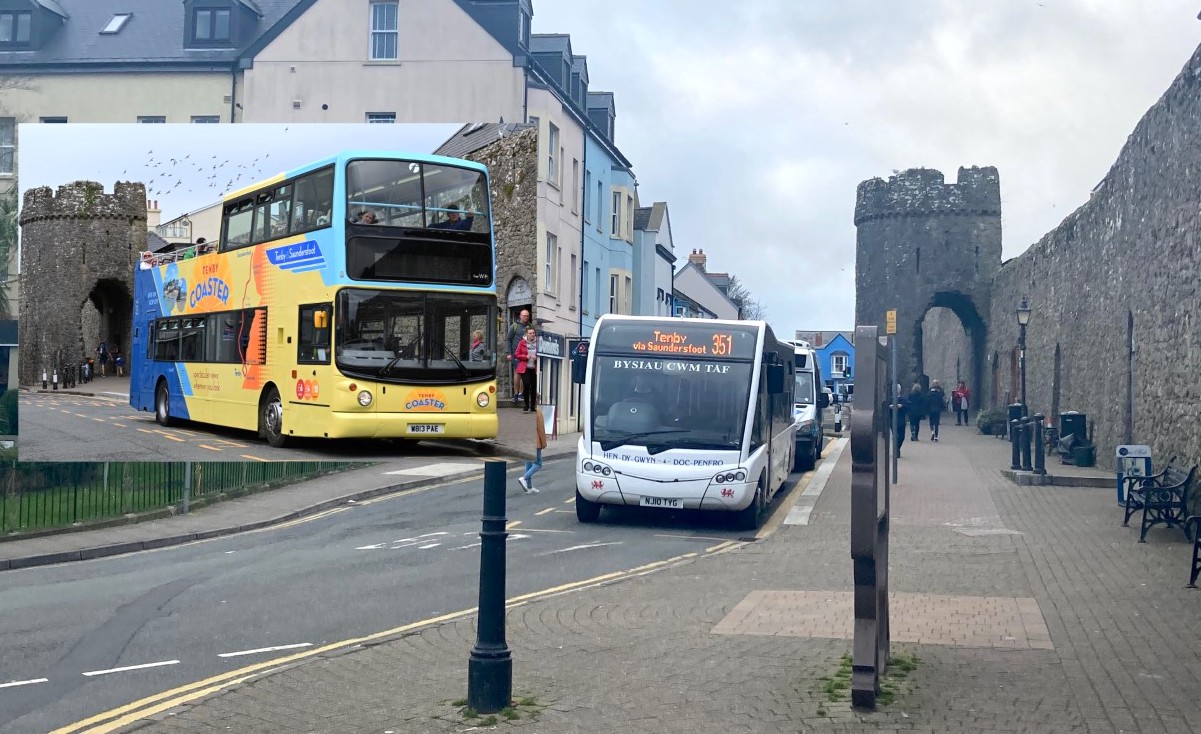 Battle to save bus service tenby today